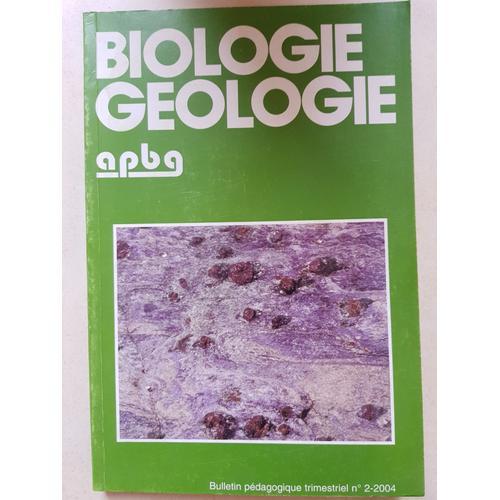 Revue Apbg Biologie Géologie N°2-2004 on Productcaster.