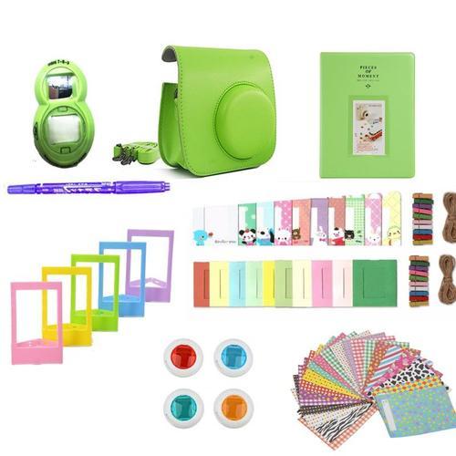 Kit d'accessoires pour Fujifilm Instax Mini 8/9 - Vert Lime on Productcaster.