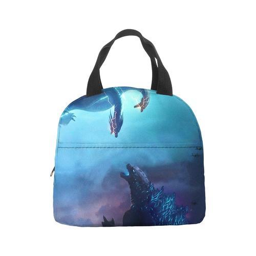 Godzilla Boîte à déjeuner isolée Sac à main Godzilla Sac de glace p... on Productcaster.