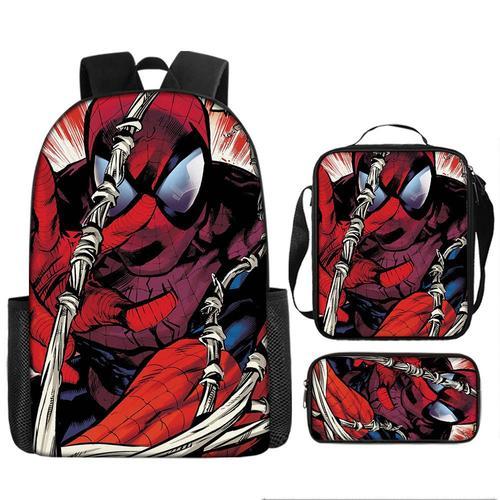 Marvel Spider-Man dessin animé sac à dos monde parallèle étudiant d... on Productcaster.