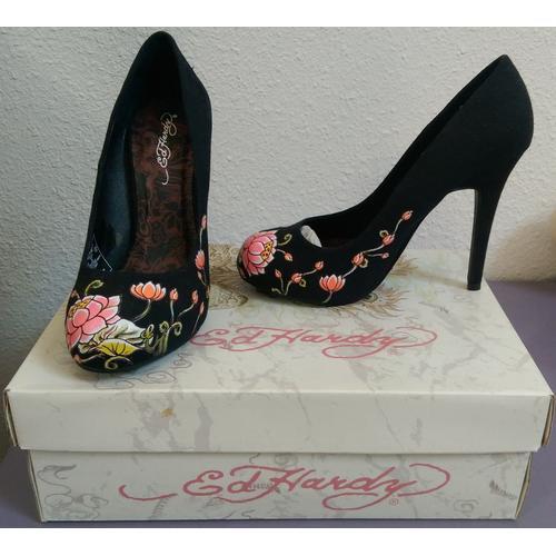 Escarpins Ed Hardy In Bloom Haute T37 on Productcaster.