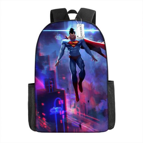 Amazon-Superman modèle 3D dessin animé sac à dos sac à dos imprimé ... on Productcaster.