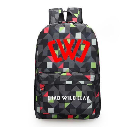 Chad Wild Clay Game ¿ sac d'école imprimé pour étudiants, sac de vo... on Productcaster.