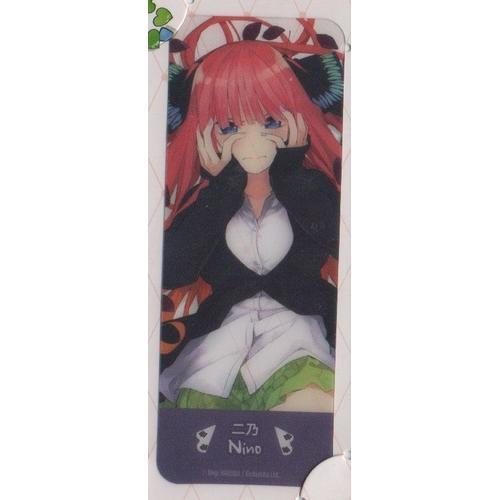 Marque Page The Quintessential Quintuplets : Nino (Negi Haruba) Pik... on Productcaster.