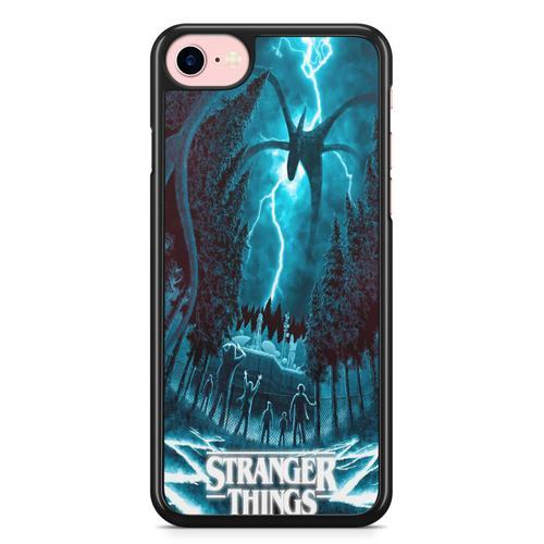 Coque Fifrelin Rigide Noire Pour Iphone 6 Et 6s Stranger Things Aff... on Productcaster.