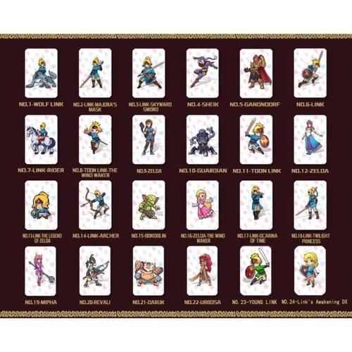 Lot De 24 Cartes De Jeu Nfc Pour La Légende De Zelda Breath Of The ... on Productcaster.