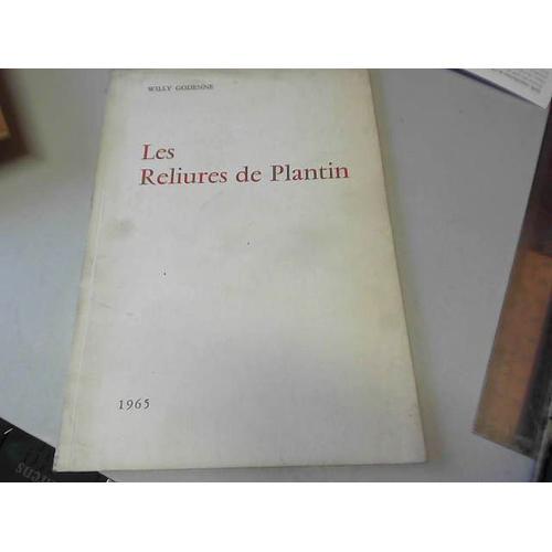 Les Reliures De Plantin 1965 on Productcaster.