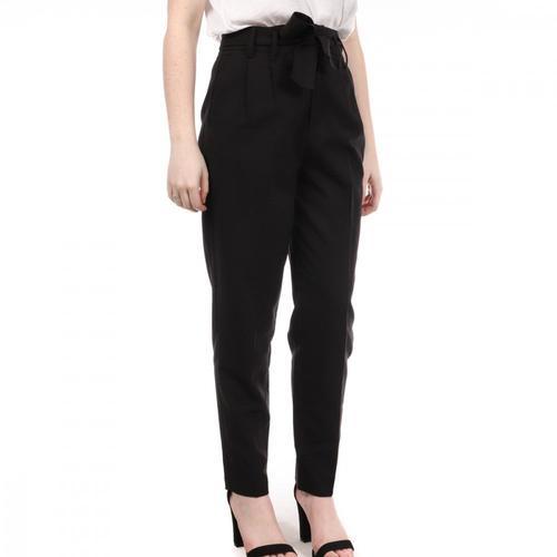 Pantalon Noir Femme Teddy Smith Zita on Productcaster.