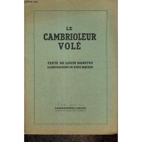 Le Cambrioleur Volé on Productcaster.