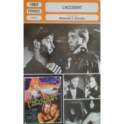 Fiche Monsieur Cinema L'accident (1963) on Productcaster.