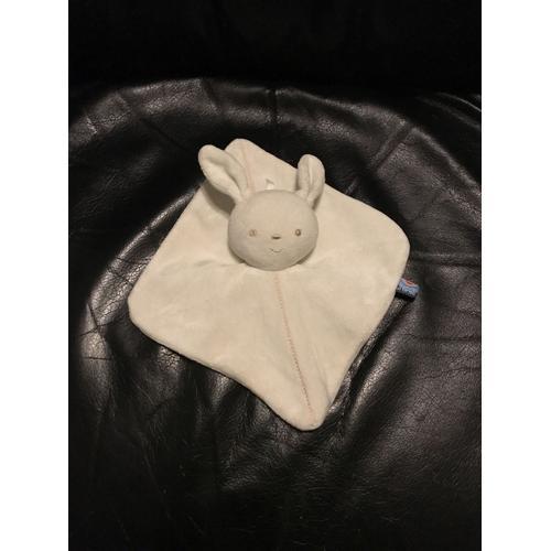 Doudou Plat Lapin Blanc Carré Sucre D'orge (Reconditionné) on Productcaster.