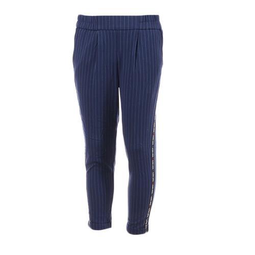 Pantalon Bleu À Rayures Fille Teddy Smith Jog on Productcaster.