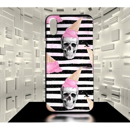 Coque Pour Xiaomi Mi 9 Lite Glamour Fashion Girl Horror Pink 12 on Productcaster.