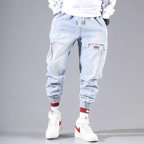 Jeans Baggy Pour Hommes,Pantalons Cargo En Denim Coréen,Jeans Baggy... on Productcaster.