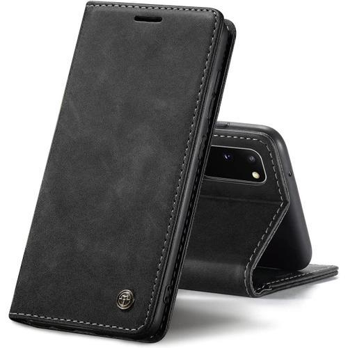 Coque Cuir Pour Samsung Galaxy S20, Protection Housse En Cuir Pu Po... on Productcaster.