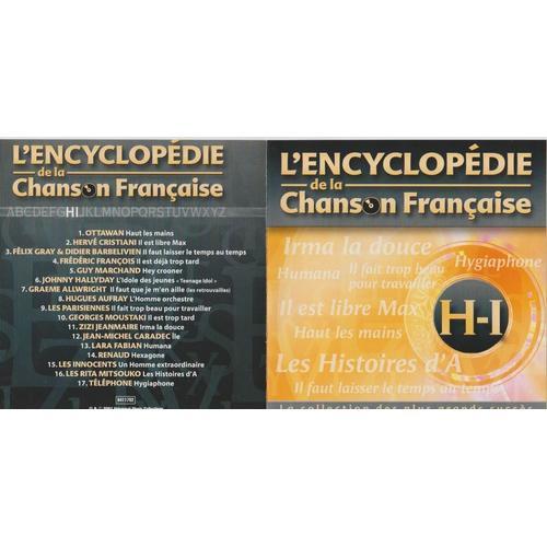 H-I L'encyclopedie De La Chanson Francaise Ottawan Cristiani Freder... on Productcaster.