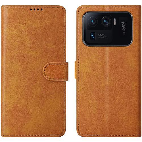 Coque Xiaomi Mi 11 Ultra 5g, Étui En Cuir Pu Housse De Protection A... on Productcaster.