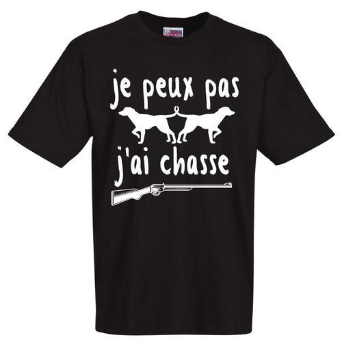 Je Peux Pas J'ai Chasse Tshirt Chasseurs Lapin Cadeau Pour Chasseur... on Productcaster.