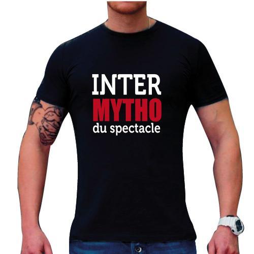 T-Shirt Noir Humoristique Inter Mytho Du Spectacle Cadeau De Noël, ... on Productcaster.