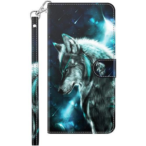 Coque Compatible Avec Samsung Galaxy A22 5g, Portefeuille Etui En C... on Productcaster.