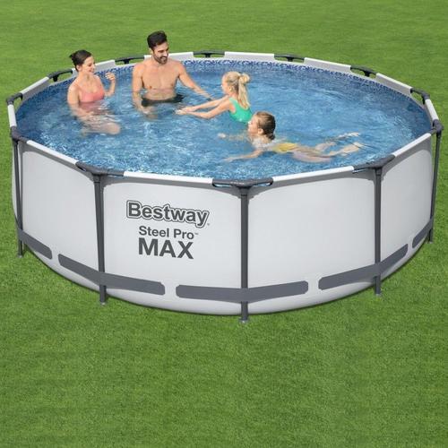 Piscine tubulaire Bestway 3,66m x 1,00m filtre cartouche on Productcaster.