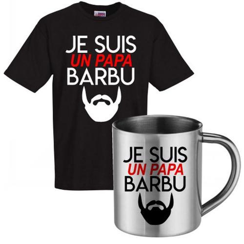 Tshirt Et Mug Humoristiques Papa Barbu Cadeau Fête Des Pères Cadeau... on Productcaster.