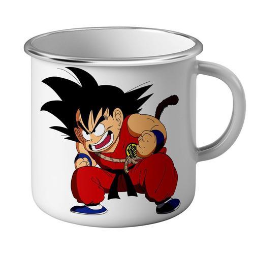 Mug Emaillé Métal Dragon Ball Manga San Goku Dbz on Productcaster.