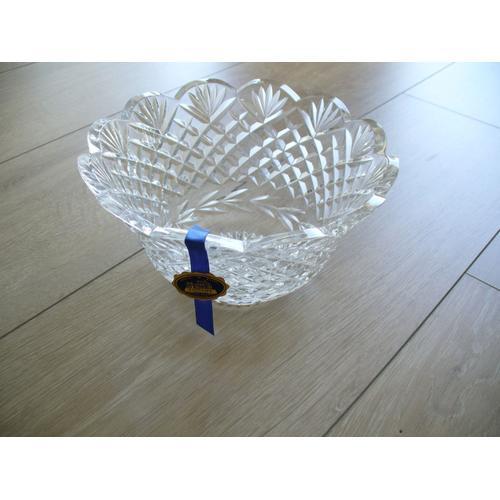 Saladier Coupe En Cristal Sculpte De Tipperary on Productcaster.