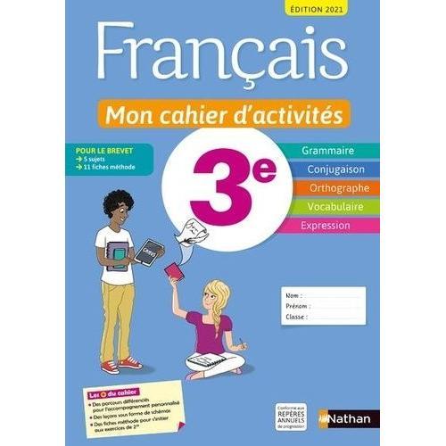 Français 3e Mon Cahier D'activités - Livre De L'élève on Productcaster.