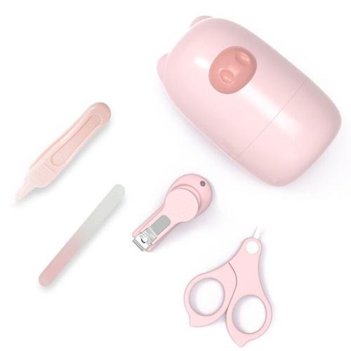 Kit De Coupe-Ongles Pour Bébé, 4 En 1, Sûr, Avec Jolie Coque En Des... on Productcaster.