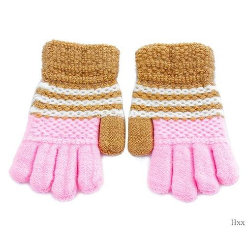 Gants Tricotés Chauds Pour Garçons Et Filles, Nouvelle Collection H... on Productcaster.