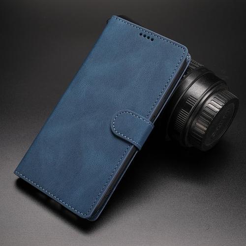 Étui Portefeuille À Rabat En Cuir Pour Iphone Pour Modèles 14 Pro M... on Productcaster.