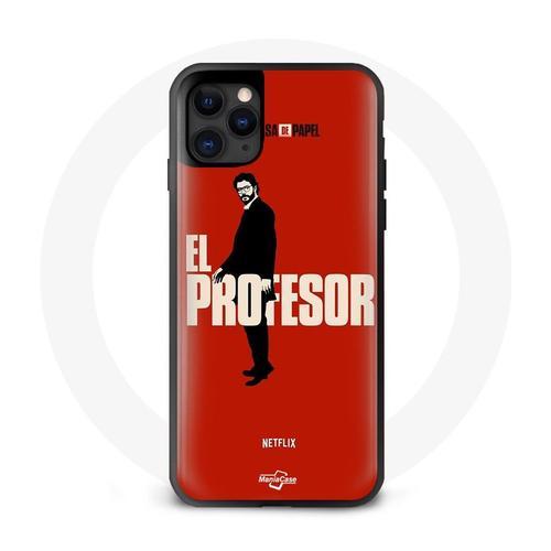 Coque Iphone 11 Pro Max La Casa De Papel El Profesor Art on Productcaster.