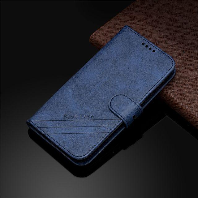 Étui Portefeuille À Rabat En Cuir De Vachette Él Étui Pour Xiaomi R... on Productcaster.