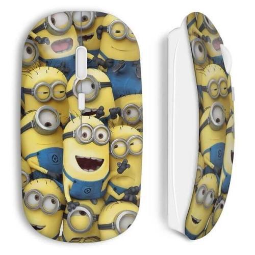 Souris Sans Fil Minions Jaune on Productcaster.