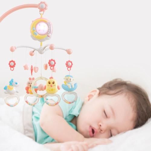 Jouet Musical Mobile Pour Berceau De Bébé, Avec Lumières Et Project... on Productcaster.