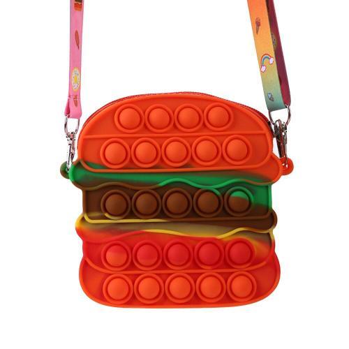 Sac De Rangement En Forme De Hamburger En Silicone, Pochette De Jeu... on Productcaster.