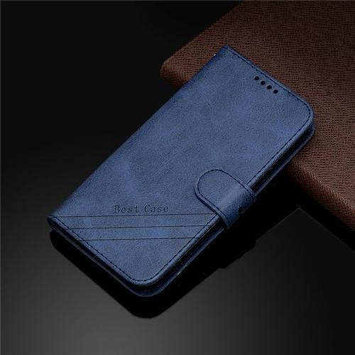 Étui Portefeuille À Rabat En Cuir De Vachette Él Étui Pour Xiaomi R... on Productcaster.