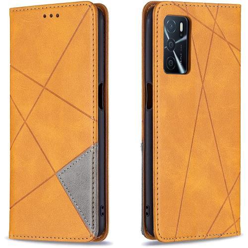 Coque Pour Oppo A16 / A16s, Housse Portefeuille En Cuir Etui De Pro... on Productcaster.