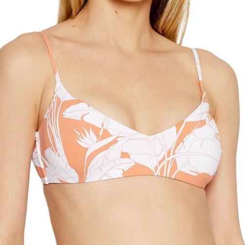 Haut De Bikini Corail À Fleurs Brassière Femme Roxy Printed Beach C... on Productcaster.