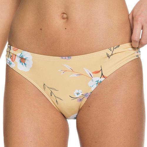 Bas De Bikini Jaune À Fleurs Femme Roxy Lahaina Bay on Productcaster.