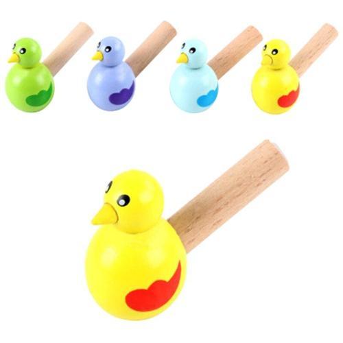 Nouveau Jouet De Bain Sifflet Oiseau En Bois, Jouet De Bain, Instru... on Productcaster.