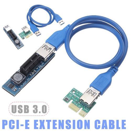 adaptateur PCI Express, cordon extension Super rapide, USB 3.0, 1 p... on Productcaster.