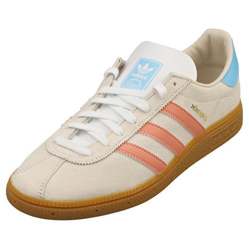 Chaussures Adidas München 24 Pour Hommes - Baskets En Cuir Et Suédi... on Productcaster.