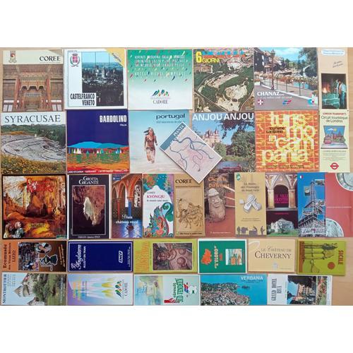 Gros Lot 34 Livres Ou Dépliants Touristiques France Et Étranger Ann... on Productcaster.