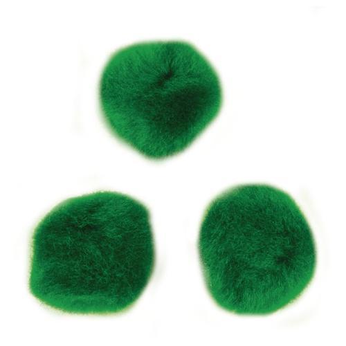 Pompons, Vert, 15 Mm, 60 Pces on Productcaster.