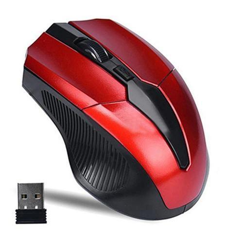 Souris optique sans fil avec récepteur USB, 80% GHz, 4 touches, 2.4... on Productcaster.