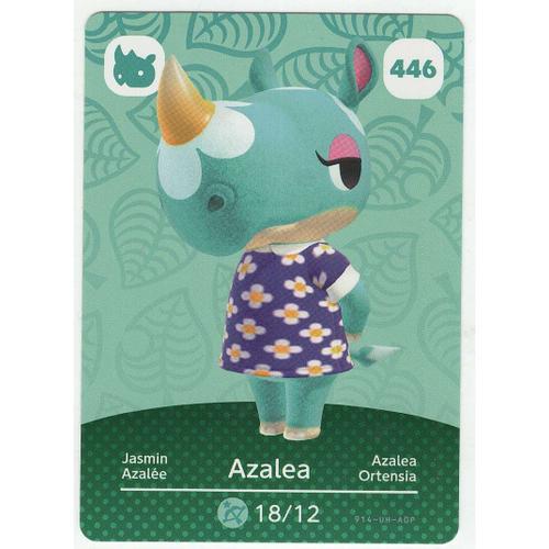 Animal Crossing Carte Amiibo N°446 Azalée (Azalea) on Productcaster.