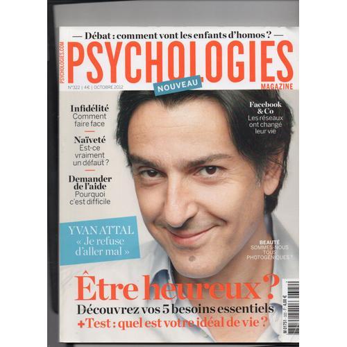 Psychologies 322 Octobre 2012 on Productcaster.