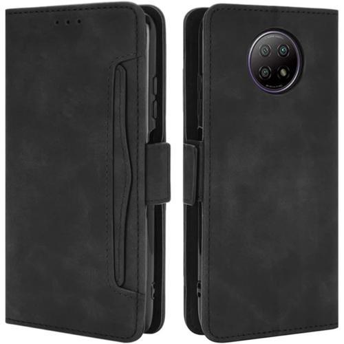 Coque Pour Xiaomi Redmi Note 9t, Housse À Rabat En Premium Pu Cuir ... on Productcaster.